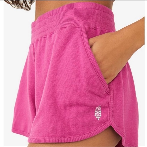 Free People Pants - Free People Movement | Get Set Short in Haute Pink | Small New with Tag
